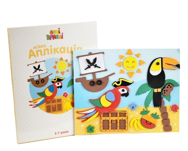 Мягкая аппликация Апли Крапли Птички (МА-04) - Pampik - 2