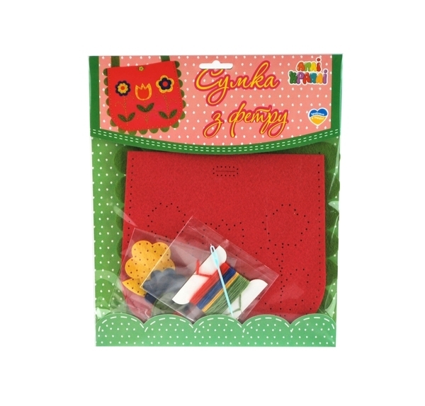 Сумка из фетра Апли Крапли Детская (НС-04) - Pampik - 2