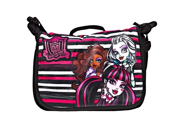 

Сумка Monster High Крутые девчонки, черный с розовым (117446