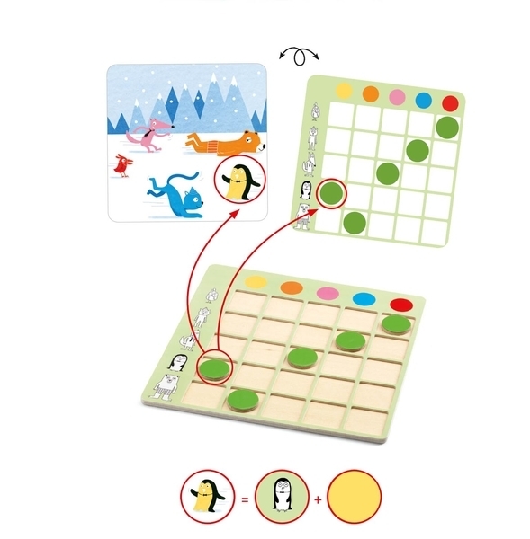 Настольная игра Djeco Animocolorix (DJ08359) - Pampik - 2