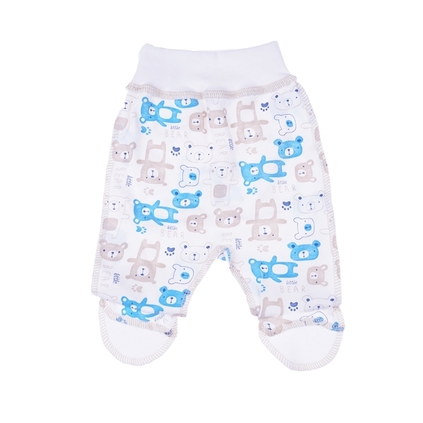 Повзунки BetiS Євро Міні Ведмедик, інтерлок, р.56, блакитний (27080866) - Pampik