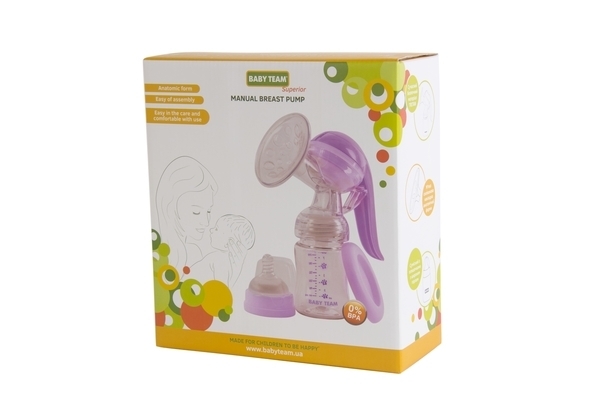 Молоковідсмоктувач механічний Tritan Baby Team (0090) - Pampik - 2