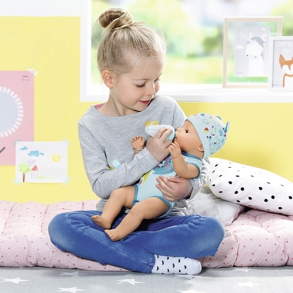 Лялька Zapf Baby Born Ніжні обійми Чарівний малюк, з аксесуарами, 43 см (824375) - Pampik - 5