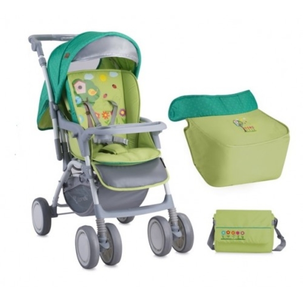 Візок Lorelli (Bertoni) Combi Green Garden, зелений (20572) - Pampik