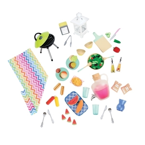 Набір меблів для ляльок Our Generation Стіл для пікніка (BD37352Z) - Pampik - 2