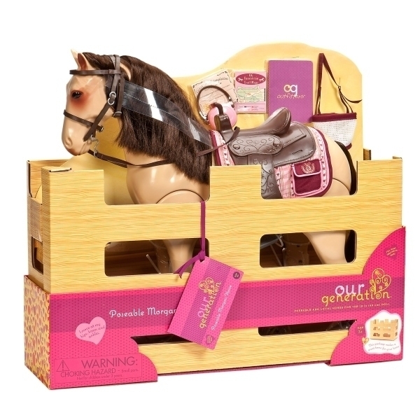 Ігрова фігурка з аксесуарами Our Generation Кінь Чемпіон, 50 см (BD38146Z) - Pampik - 3