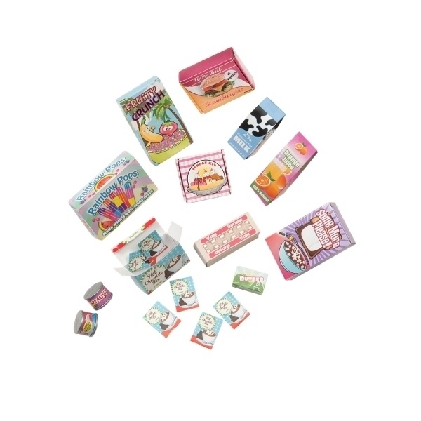 Набір меблів для ляльок Our Generation Кухня для гурманів, 94 шт., червоний (BD37086Z) - Pampik - 2