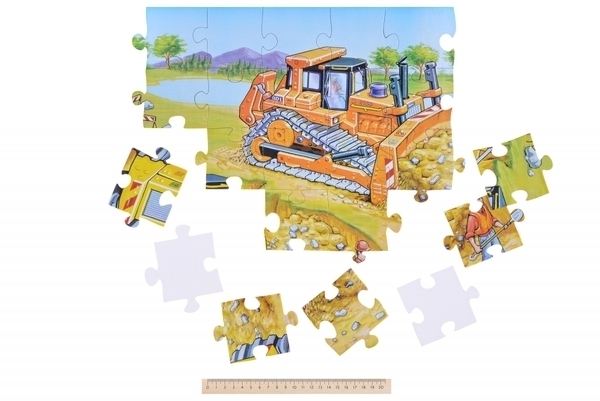 Пазл Same Toy Будівельна техніка, 4 картинки (2201Ut) - Pampik - 7