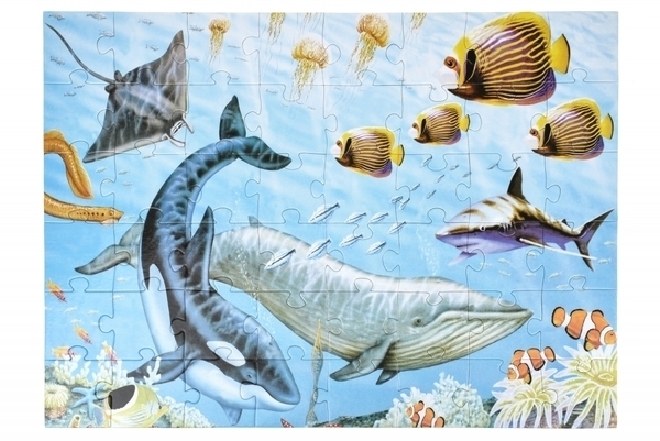 Пазл Same Toy Підводний світ, 4 картинки (2199Ut) - Pampik - 4