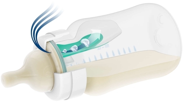 Пляшка для годування Philips Avent Anti-сolic, з клапаном AirFree, 125 мл (SCF810/14) - Pampik - 7