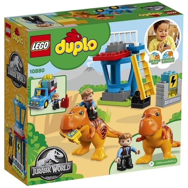 Конструктор LEGO DUPLO Вежа Ті-Рекса, 22 деталі (10880) - Pampik - 2