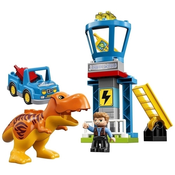 Конструктор LEGO DUPLO Вежа Ті-Рекса, 22 деталі (10880) - Pampik - 3