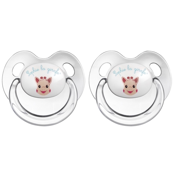 Пустушка Vulli Жирафа Софі, 0-6 місяців, 2 шт. (456018) - Pampik