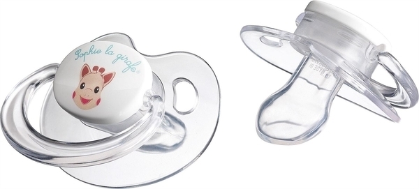 Пустушка Vulli Жирафа Софі, 6-18 місяців, 2 шт. (456019) - Pampik - 2