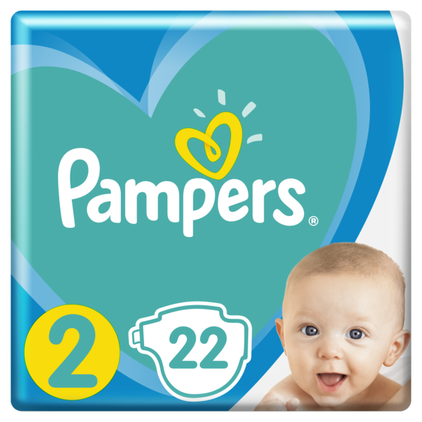 Підгузки Pampers Active Baby 2( 4-8 кг), 22 шт. - Pampik