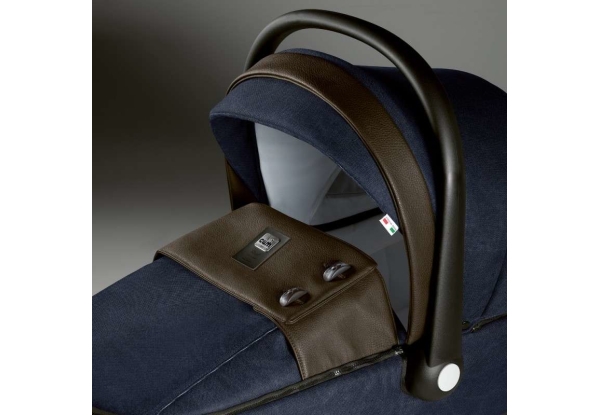 Універсальна коляска Cam 3 в 1 Techno Soul, синій з сірим (805T/V99/980/724K) - Pampik - 8