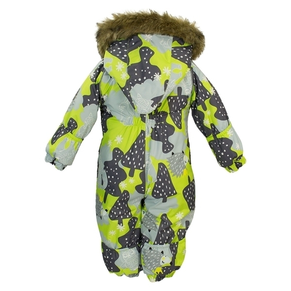Термокомбінезон Huppa Keira, р.80, салатовий з сірим (31920030-83347-080) - Pampik - 2