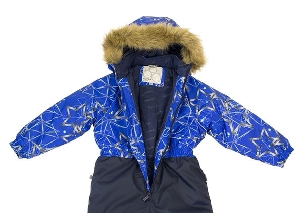 Термокомбінезон Huppa Willy, р.110, синій з чорним (31900030-83435-110) - Pampik - 4
