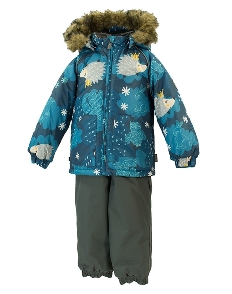 Термокомплект Huppa Avery, р.86, синій з сірим (41780030-83366-086) - Pampik