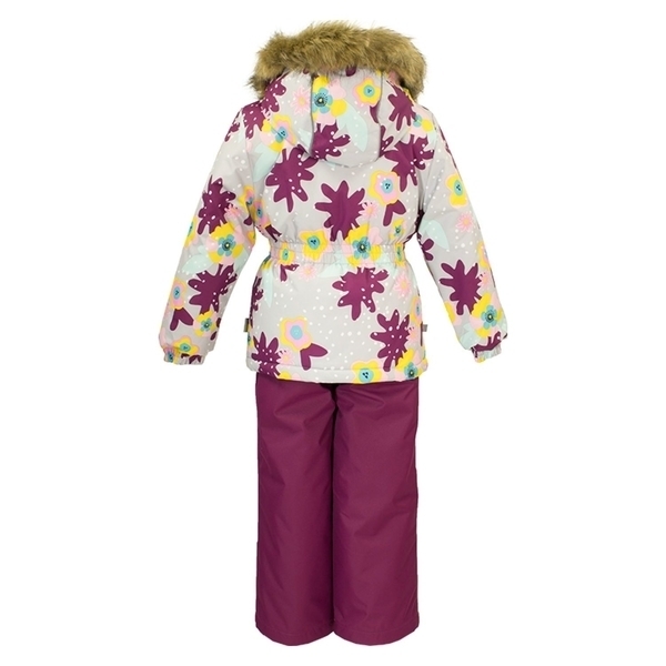 Термокомплект Huppa Wonder, р.116, бордовый со светло-серым (41950030-81928-116) - Pampik - 2