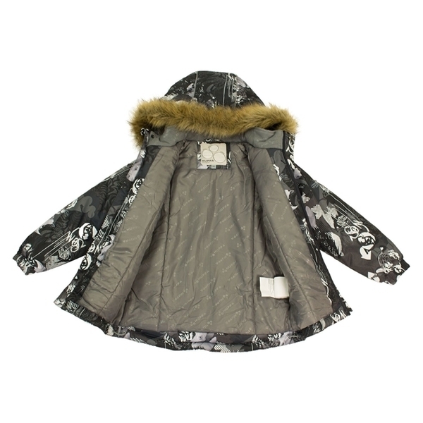 Термокомплект Huppa Winter, р.116, темно-серый с белым (41480030-82818-116) - Pampik - 4