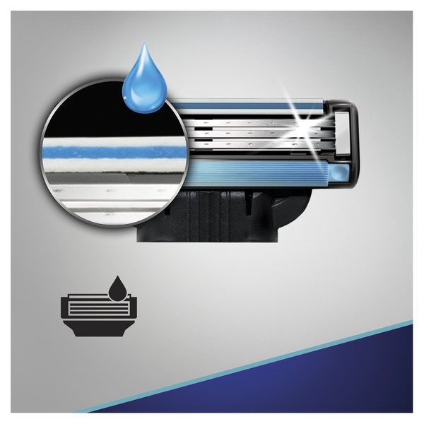 Сменные картриджи для бритья Gillette Mach 3, 4 шт. - Pampik - 7