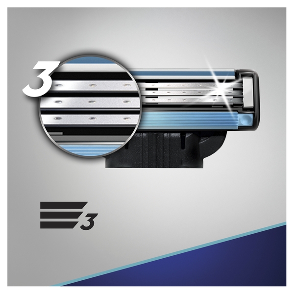 Сменные картриджи для бритья Gillette Mach 3, 4 шт. - Pampik - 9