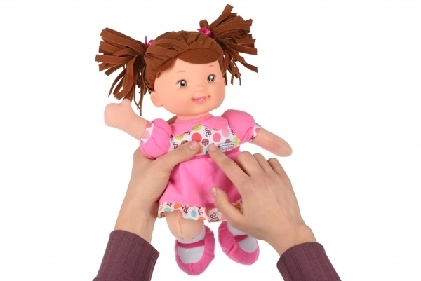 Лялька Baby's First Little Talker Брюнетка, 33 см (71230-2) - Pampik - 2