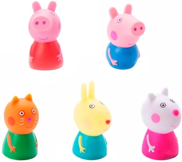 Подарок. Игровой набор Peppa Пальчиковый театр, 5 фигурок (29987) - Pampik - 2