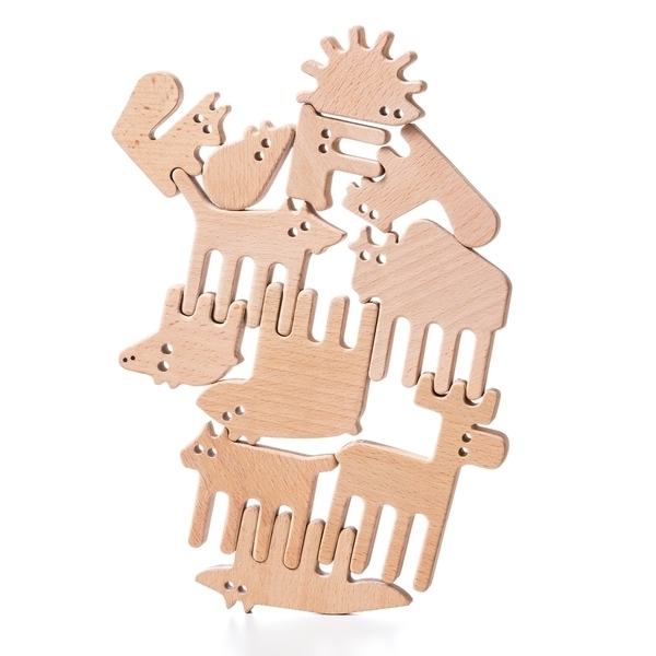 Настільна гра Lislis toys Лісові звірі в мішечку (02 ЛЗ 0001) - Pampik - 3