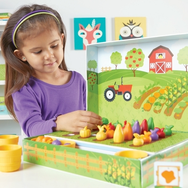 Ігровий набір-сортер Learning Resources Розумний Фермер (LER5553) - Pampik - 5