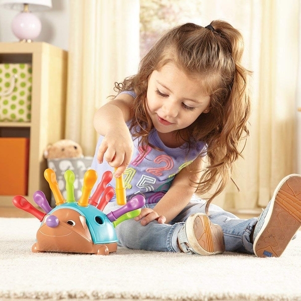 Ігровий набір-сортер Learning Resources Веселий Їжачок (LER8904) - Pampik - 7