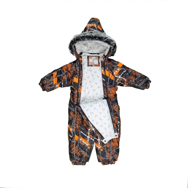 Термокомбінезон Huppa Reggie 1, р.92, помаранчевий з сірим (36020130-82522-092) - Pampik - 2