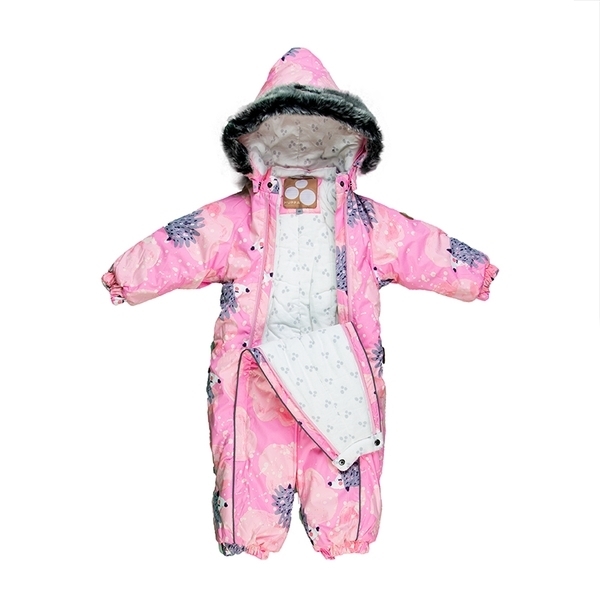 Термокомбінезон Huppa Reggie 1, р.86, рожевий (36020130-83213-086) - Pampik - 2