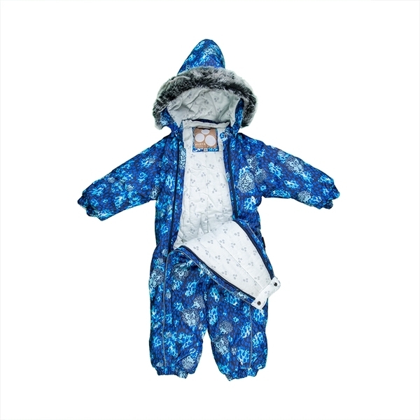 Термокомбінезон Huppa Reggie 1, р.86, синій (36020130-83186-086) - Pampik - 2