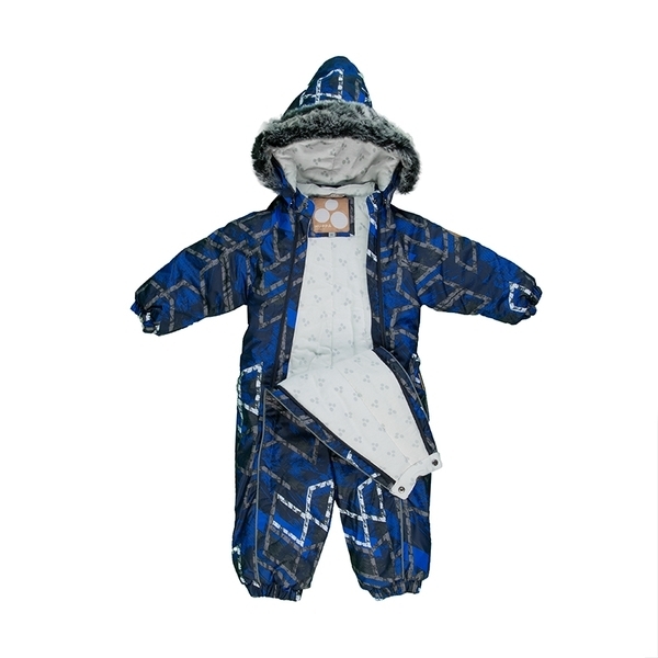 Термокомбінезон Huppa Reggie 1, р.74, синій (36020130-82535-074) - Pampik - 2