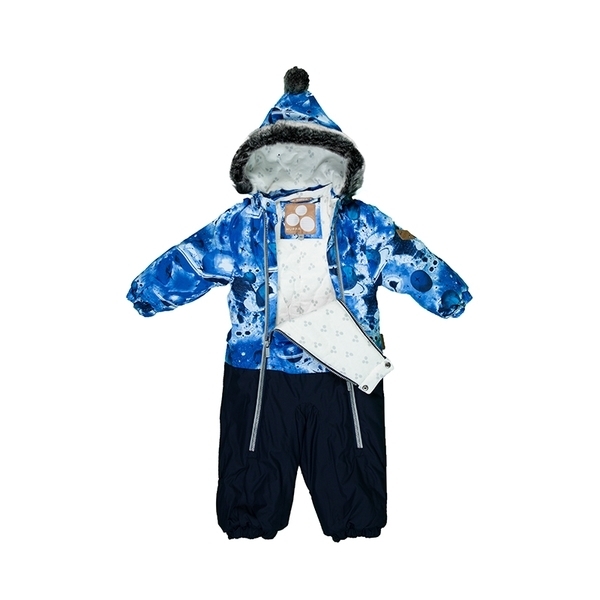 Термокомбінезон Huppa Devon 2, р.74, синій (36160230-82735-074) - Pampik - 2