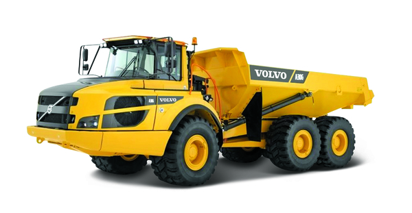 

Автомодель Bburago Construction Самосвал Volvo A25G (18-32085, Желтый