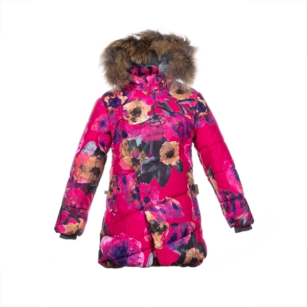 Термокуртка Huppa Rosa 1, р.134, рожевий (17910130-81763-134) - Pampik