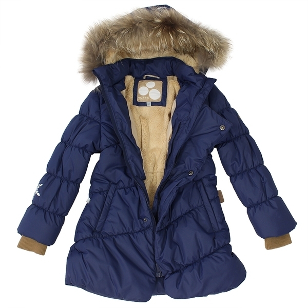 Термокуртка Huppa Rosa 1, р.146, темно-синій (17910130-70086-146) - Pampik - 4