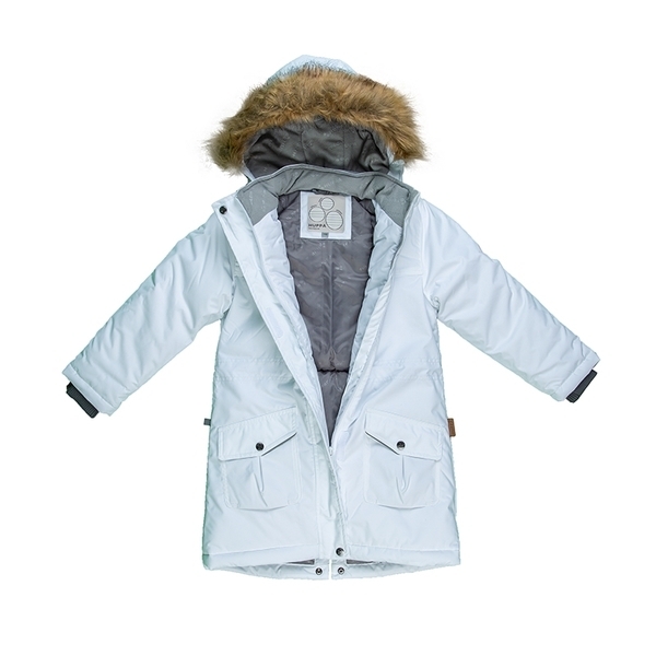 Термокуртка Huppa Mona, р.146, білий (12200030-70020-146) - Pampik - 4