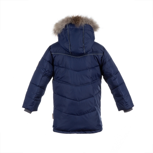 Куртка-пуховик Huppa Moody 1, р.134, темно-синій (17470155-80086-134) - Pampik - 3