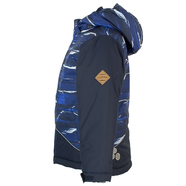 Термокуртка Huppa Alex 1, р.116, синий с черным (17800130-82686-116) - Pampik - 2