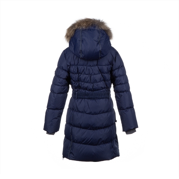 Пальто-пуховик Huppa Yasmine, р.140, темно-синій (12020055-70086-140) - Pampik - 3
