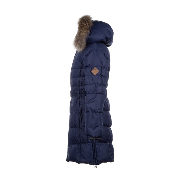 Пальто-пуховик Huppa Yasmine, р.134, темно-синий (12020055-70086-134) - Pampik - 2