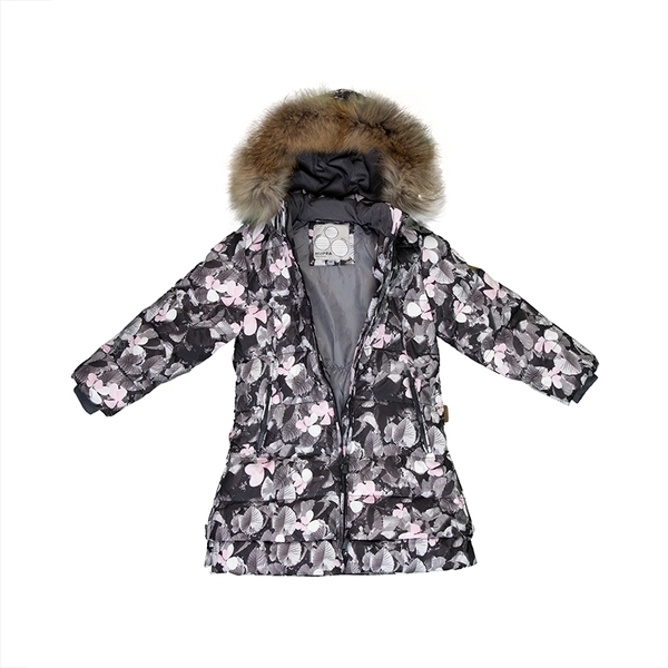 Пальто-пуховик Huppa Parish, р.116, разноцвет (12470055-81020-116) - Pampik - 4