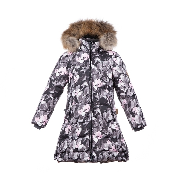 Пальто-пуховик Huppa Parish, р.116, разноцвет (12470055-81020-116) - Pampik