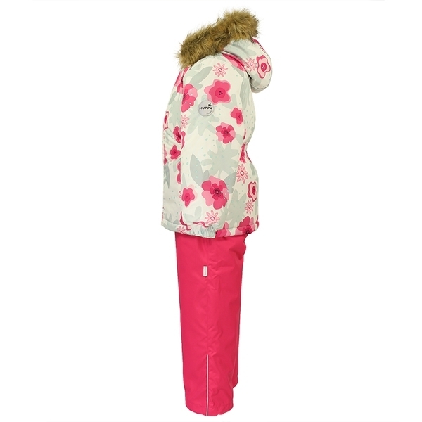 Термокомплект Huppa Wonder, р.116, рожевий з білим (41950030-81920-116) - Pampik - 2