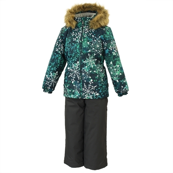 Термокомплект Huppa Wonder, р.122, зелений з сірим (41950030-82066-122) - Pampik