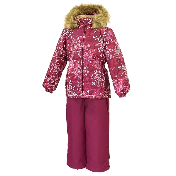 Термокомплект Huppa Wonder, р.122, бордовий (41950030-82034-122) - Pampik